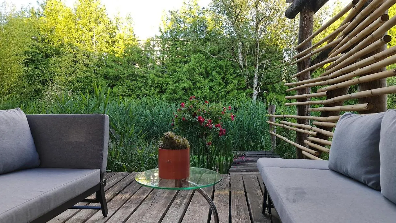 Design Ferienwohnung 2. Reihe Woerthsee Mit Garten Und Grosser Terrasse Inning am Ammersee 0*,